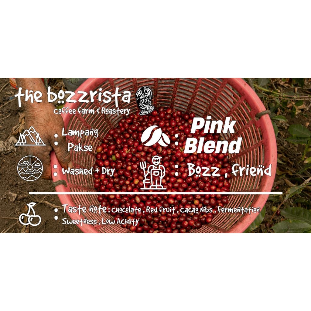 Thebozzrista Blend Coffee : Pink Blend Medium Roast รูปที่ 3