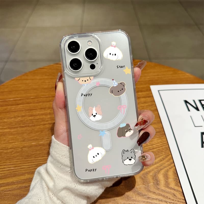 FOR เข้ากันได้สำหรับ ป้องกันการตก ใช้กับ iPhone 17 11 13 14plus 15PROmax XR 12 13pro 7P เคสโทรศัพท์แบบแม่เหล็ก รูปที่ 5