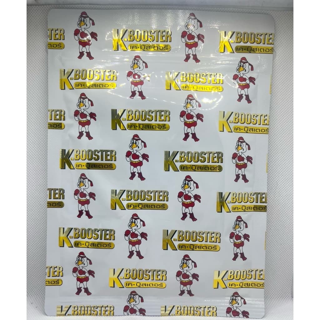 ซองใส่อาหารไก่ ผงสีแดง K-booster รูปที่ 1