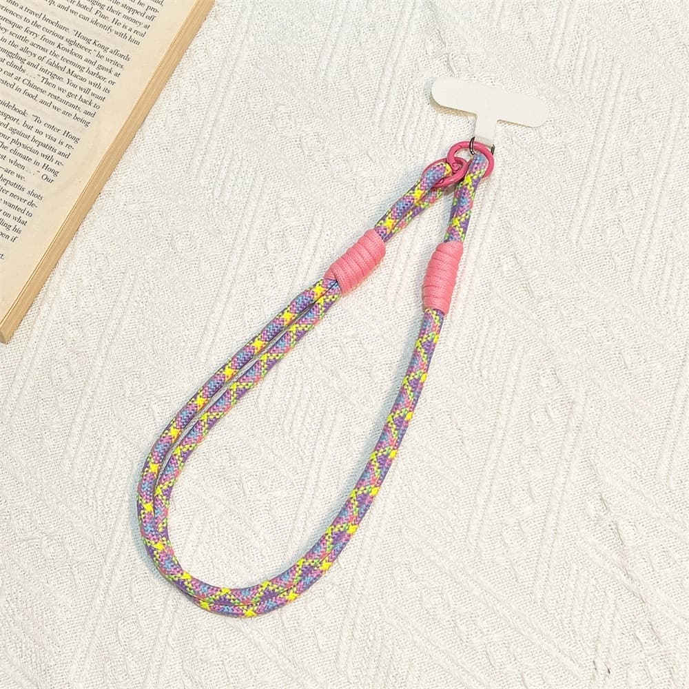 สายคล้องโทรศัพท์แบบยาว Lanyard ใส่ได้หลายแบบ ถอดได้ นุ่มสบาย กันลื่น สำหรับมือถือทุกรุ่น รูปที่ 8