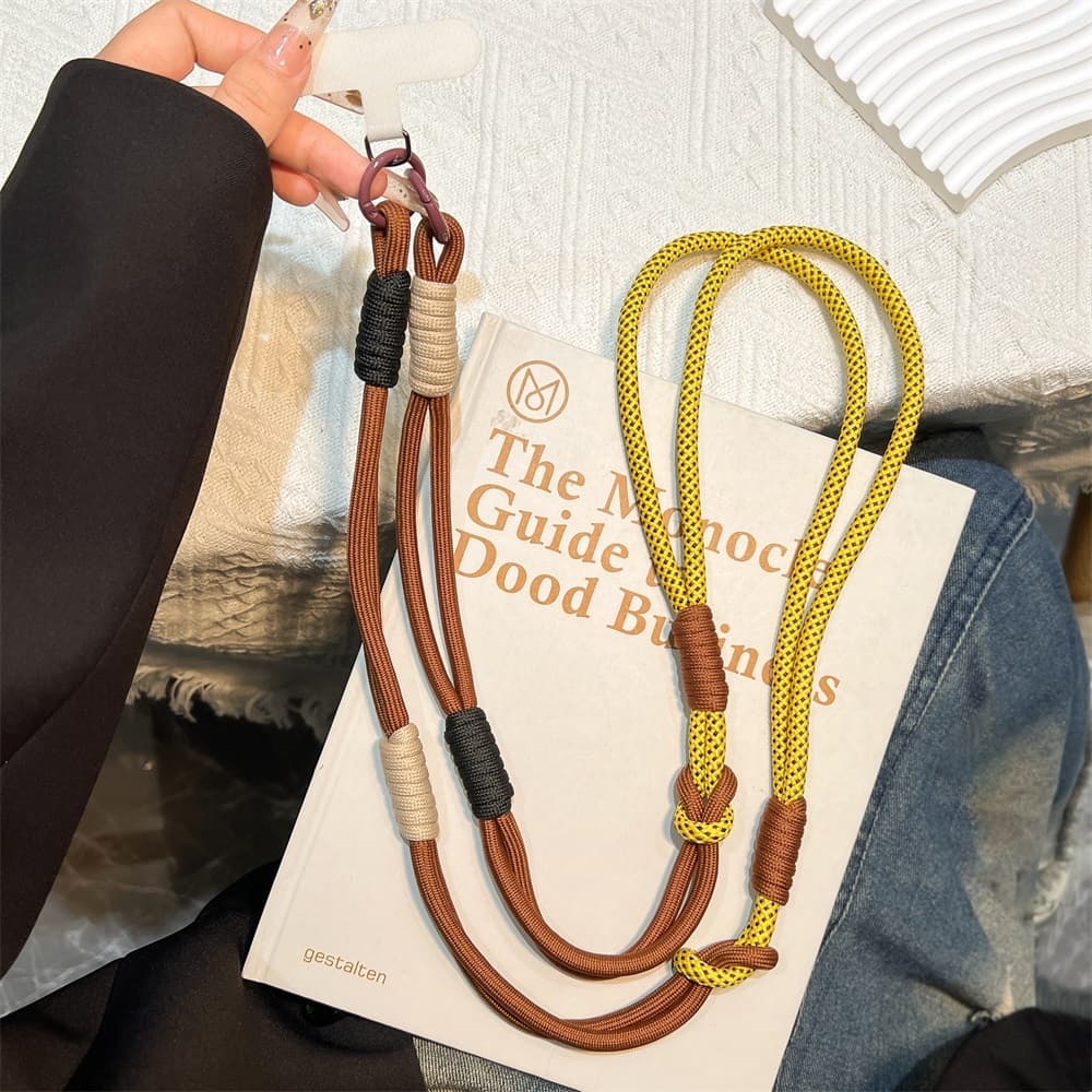 สายคล้องโทรศัพท์แบบยาว Lanyard ใส่ได้หลายแบบ ถอดได้ นุ่มสบาย กันลื่น สำหรับมือถือทุกรุ่น รูปที่ 5
