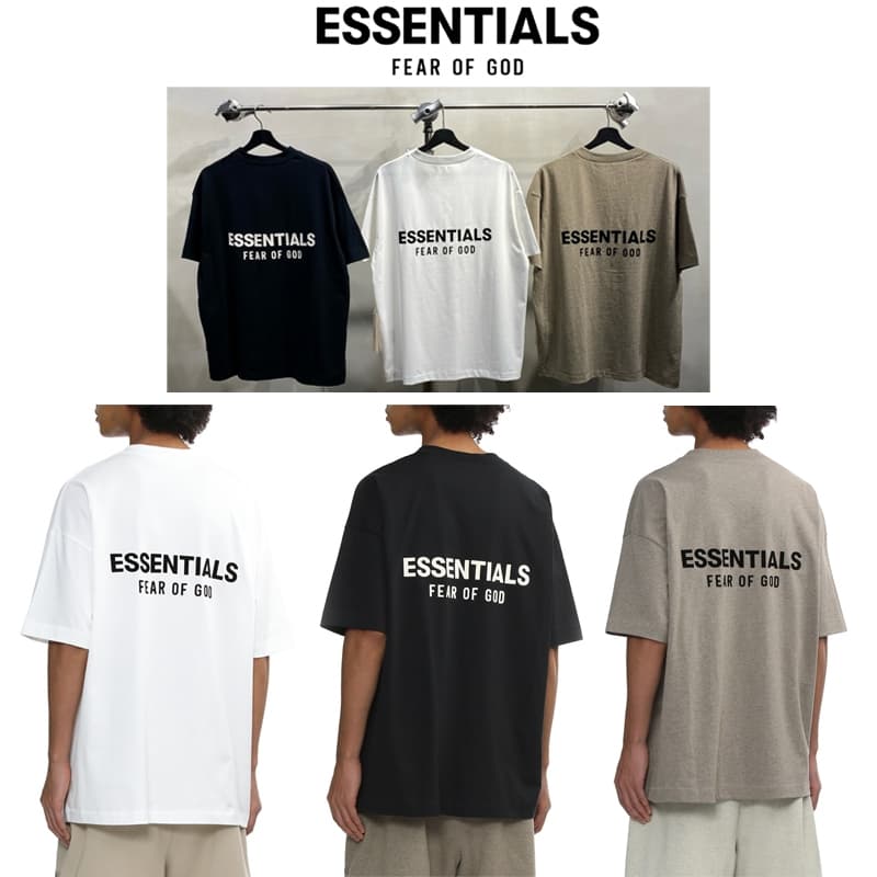 เสื้อยืด Essentials Fear Of God Classic Short Sleeve Tee T-Shirt รูปที่ 1