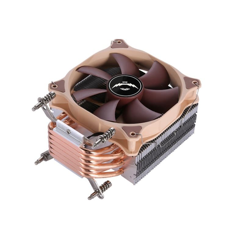 พัดลม ซีพียู BROWN Intel LGA 2011 2011-3 2066 X79 X99 X299 4U FAN CPU COOLER PROCESSOR DUAL XEON รูปที่ 5