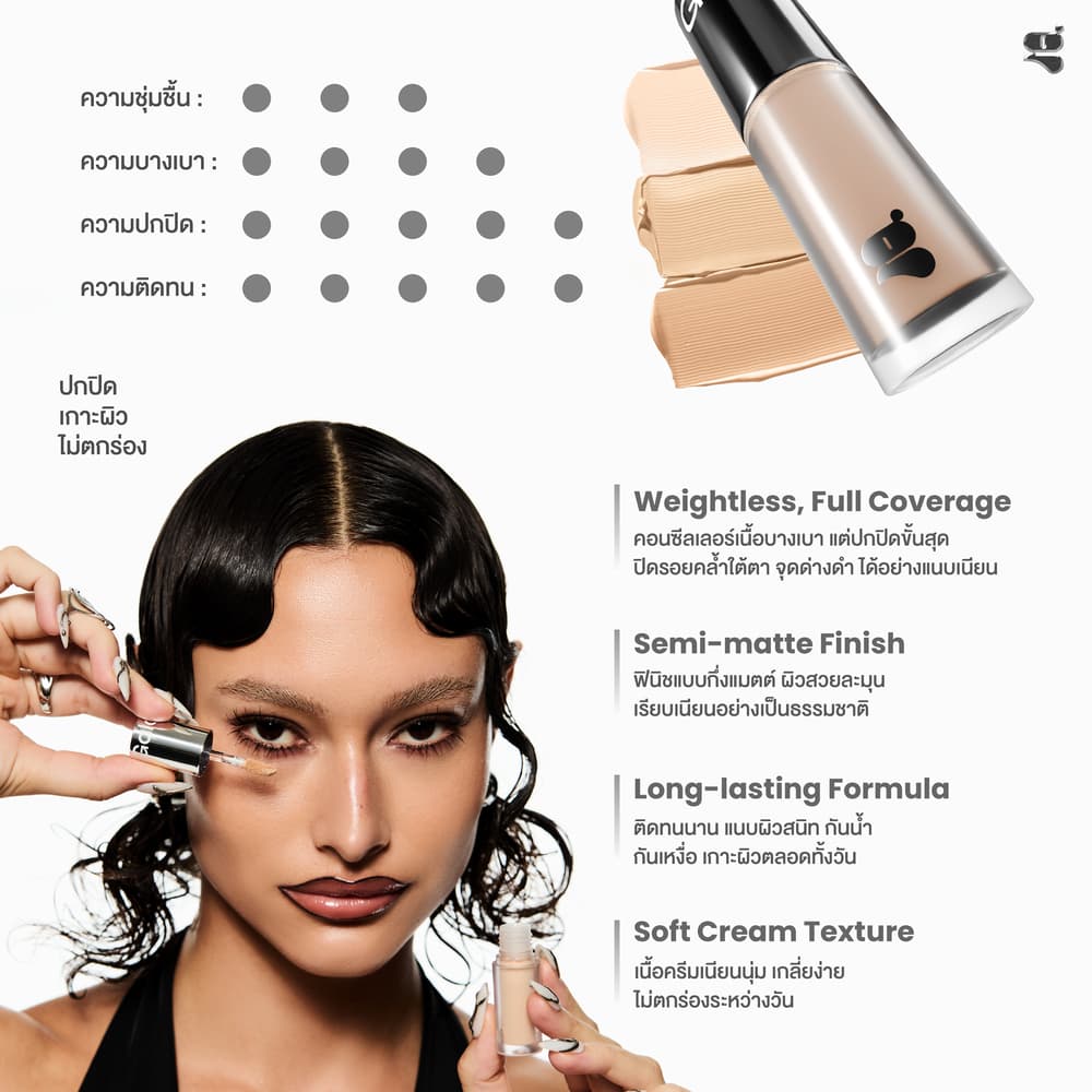 Gala Camille Catching Skin Loosen Concealer คอนซีลเลอร์ซ่อนแอบ รูปที่ 8