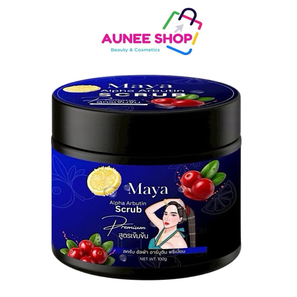 /มีไลฟ์ สครับมาญาMAYA Alpha Arbutin 100g รูปที่ 1