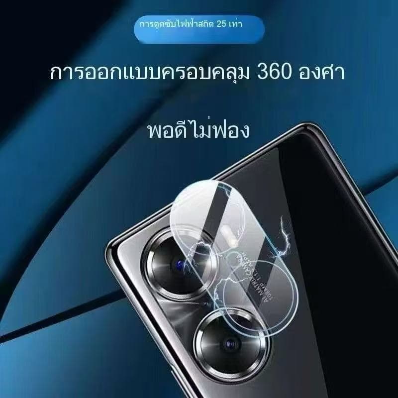 ฟิล์มเลนส์กล้อง ป้องกันเลนส์กล้อง 9DสําหรับOppo A60 A18 A38 A17 A17K A98 Reno8T A78 A58 A58 4G A78 4G รูปที่ 7