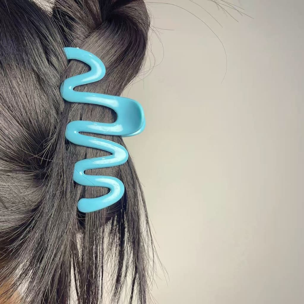 กิ๊บหนีบผม แฟชั่น 10cm ติดผม สีพาสเทล แข็งแรง กิ๊บติดผม จัดส่งจากประเทศไทย สีลูกกวาด รูปร่างเมฆ รูปที่ 9