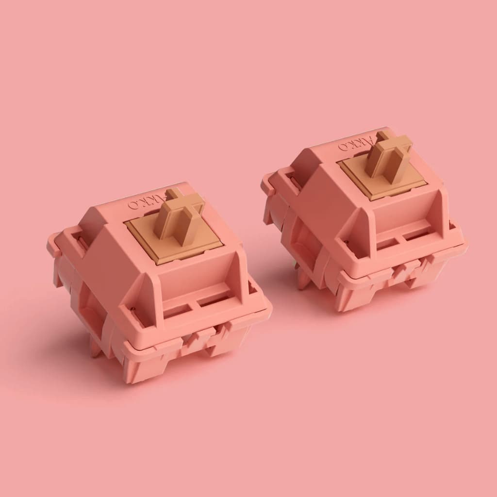 AKKO Rosewood Switch Linear ชุดละ 10 ตัว สวิตช์คีย์บอร์ด Switch สำหรับ Mechanical Keyboard Switch รูปที่ 5