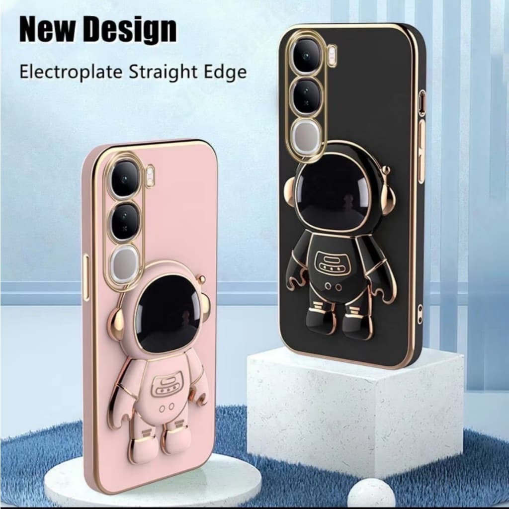 เคส อวกาศ ขาตั้ง สำหรับ samsung A16 A27 A36 A57 A37 A56 A25 A15 A17 A35 A55 S24FE S25FE อวกาศ ขาตั้งได้ แบบนิ่ม สวยหรู รูปที่ 4