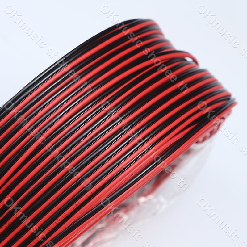 1 เมตร สายลำโพง 20AWG 17AWG 15AWG 13AWG เส้นทองแดงพิเศษ สายไฟ เพาเวอร์แอมป์ รูปที่ 5