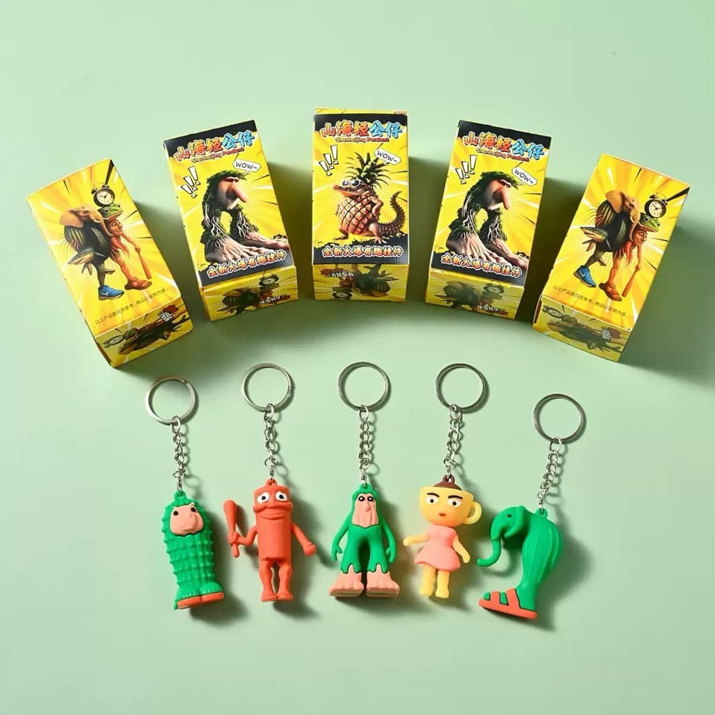 New มาใหม่ทุงทุงตัวการ์ตูนฮิต กล่องสุ่มจิ๋ว 1 box 24 ตัว พวงกุญแจ น่ารักมาก เอาไว้ห้อยกระเป๋า เอาใจเด็กๆชอบจุ่มกันมาก รูปที่ 5