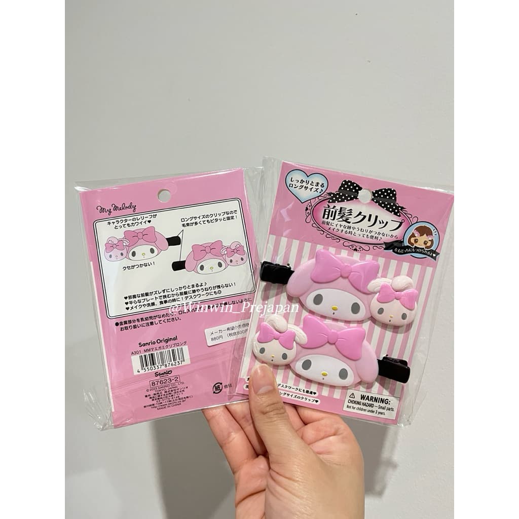กิ๊บติดผมรุ่น แบบใหญ่ Sanrio hair clip Jumbo รูปที่ 3
