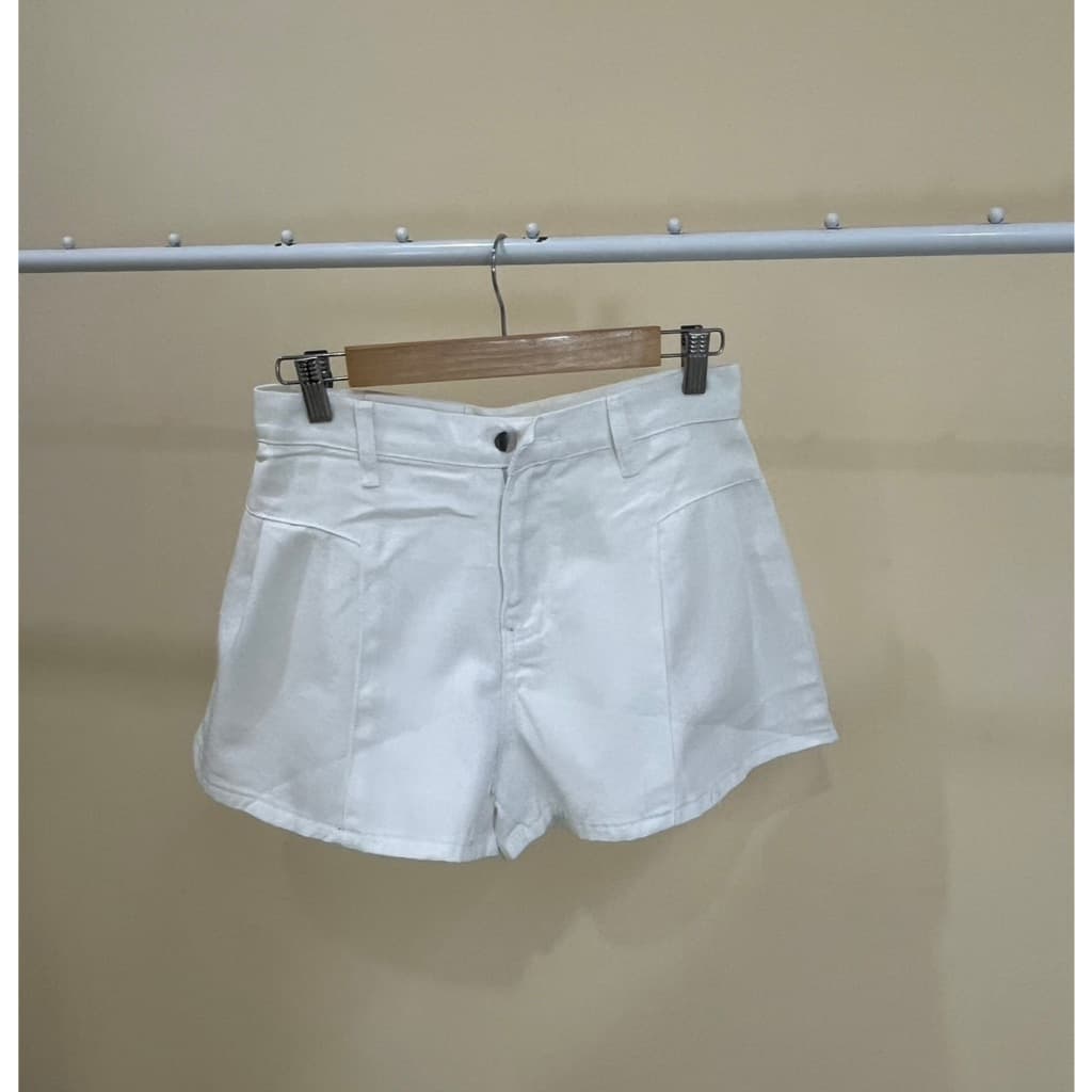 1731-NEWSIZE/XS-13XL/กางเกงยีนส์สั้นทรงสวยขากว้างมี4สีให้เลือกสีดำสีขาวสีฟ้าสีกรมแนวเซ็กซี่ รูปที่ 5