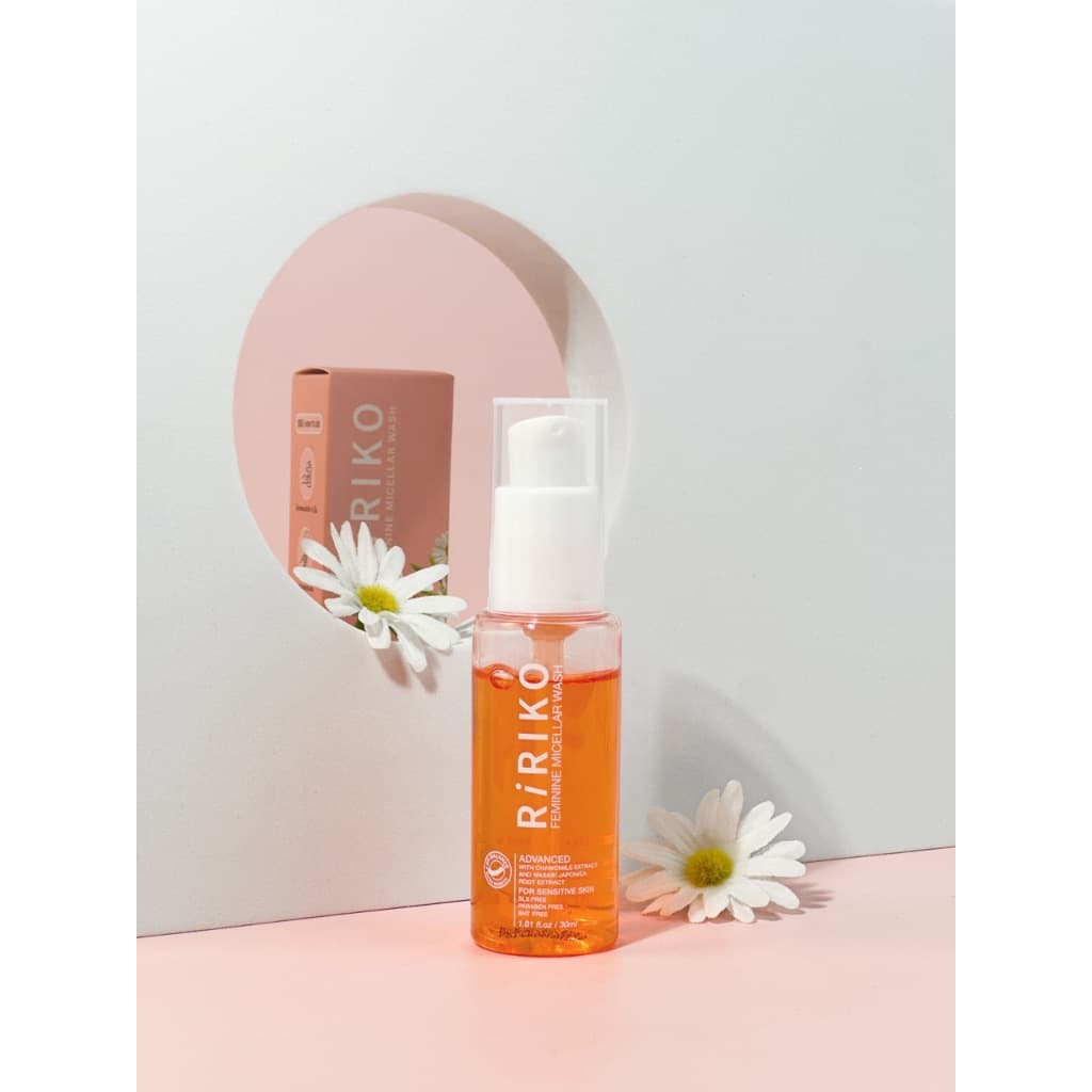 Ririko Faminine Wash - 30 ML ผลิตภัณฑ์ทำความสะอาดจุดซ่อนเร้นผู้หญิง ที่ล้างน้องสาว รูปที่ 7
