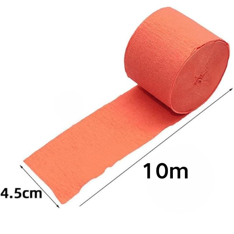 ม้วนกระดาษย่น creping paper ม่านสายรุ้ง 60 เมตร กระดาษทำฉาก ตกแต่งงานปาร์ตี ส่งสินค้าทุกวัน รูปที่ 8