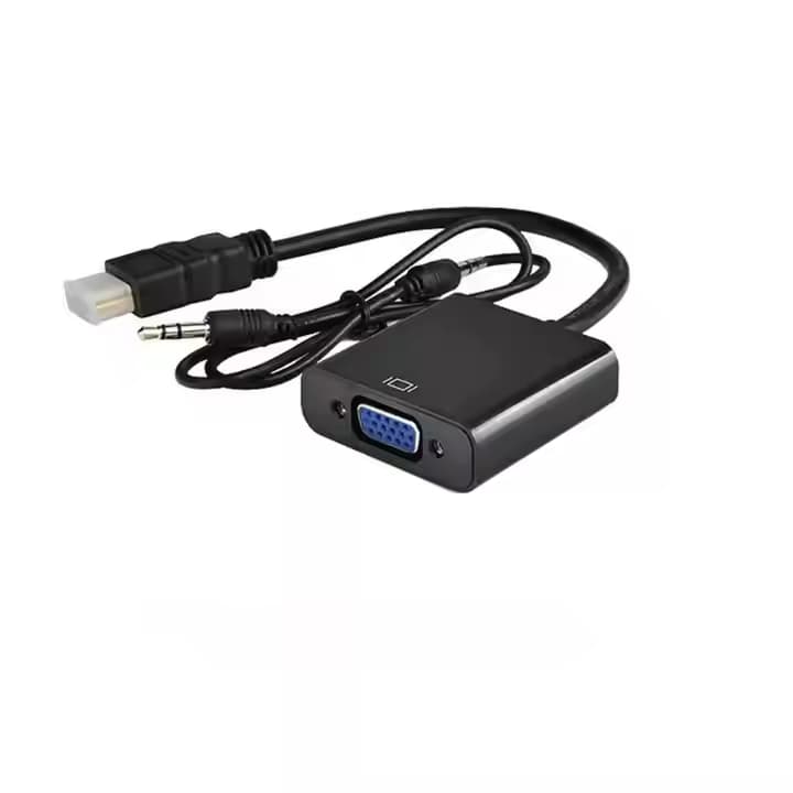 สายแปลงอะแดปเตอร์ HDMI เป็น VGA พร้อมสายสัญญาณเสียง รองรับ 1080P สำหรับ PS3 HDTV PC รูปที่ 6