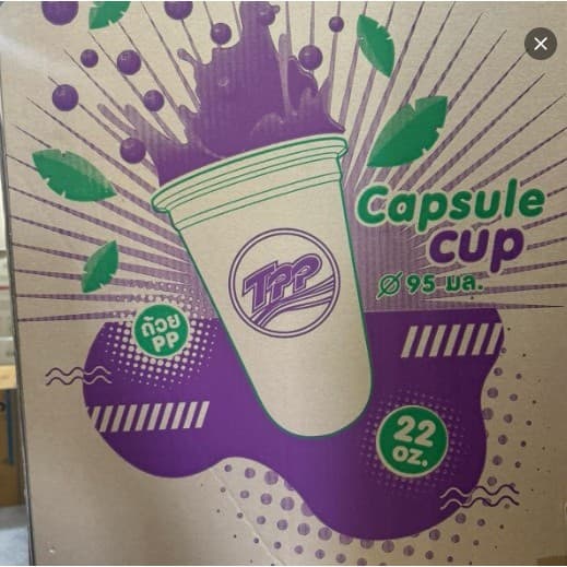 TPP Capsule แก้ว 22แคปซูลใส รูปที่ 1