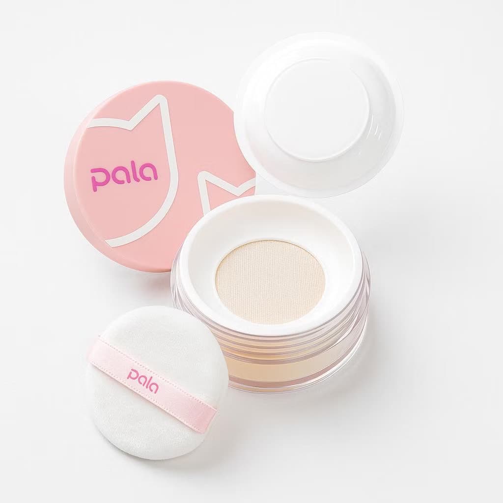 PALA แป้งฝุ่น พารา แป้งเซ็ตเมคอัพ LIGHT TRANSPARENT VELVET LOOSE POWDER เบลอผิว เนื้อละเอียด ติดทน แบรนด์ไทย มีอ.ย. รูปที่ 5