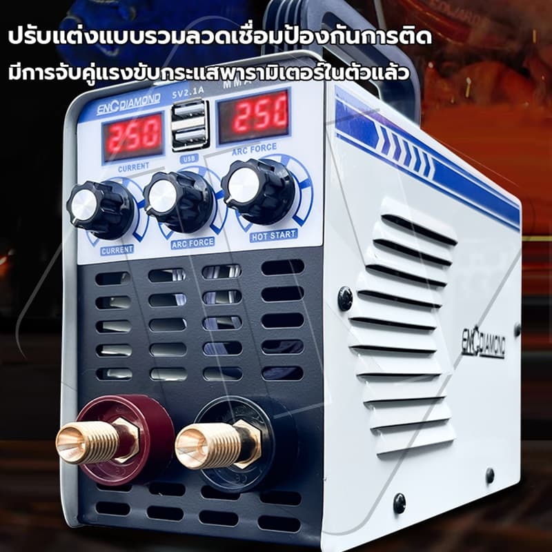 IN ตู้เชื่อม IGBT จอแสดงผลดิจิตอล LCD เครื่องเชื่อมอัจฉริยะ การจับคู่กระแสไฟฟ้าอัจฉริยะเต็มรูปแบบ รูปที่ 5