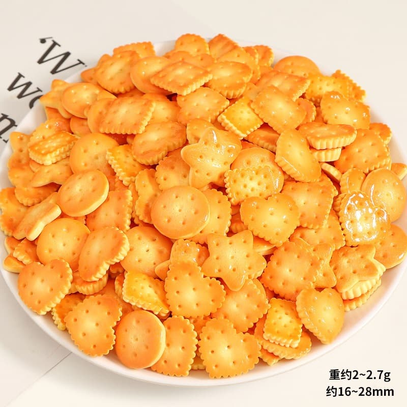 j135/2บิสกิตรวมแพ็คละ 10ชิ้น ของเล่นของจิ๋วของสะสม รูปที่ 2