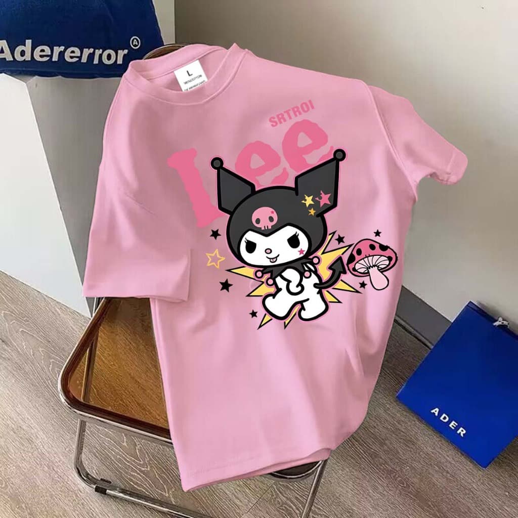.BK-1346-SHORT เสื้อยืดแขนสั้น ผ้านิ่มๆนุ่มใส่สบาย ใส่ได้ทั้ง ญ/ช ลายมาใหม่เยอะมาก รูปที่ 1