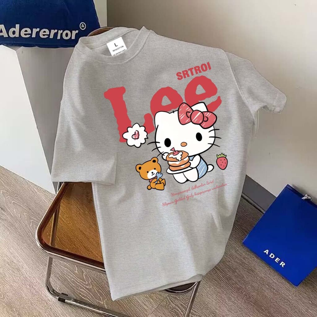 BK-1347-SHORT เสื่อยืดแขนสั้น ลาย เสื้อยืดแฟชั่นผู้ใหญ่ลายสวยๆมาใหม่ เสื้อใส่ในฤดูร้อน สีครบไซส์ครบ รูปที่ 2