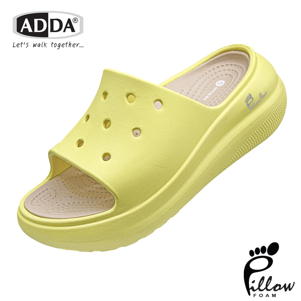 ADDA Pillow Foam รองเท้าแตะ รองเท้าลำลอง แบบสวม สำหรับผู้หญิง รุ่น 5PF08W1 รูปที่ 2
