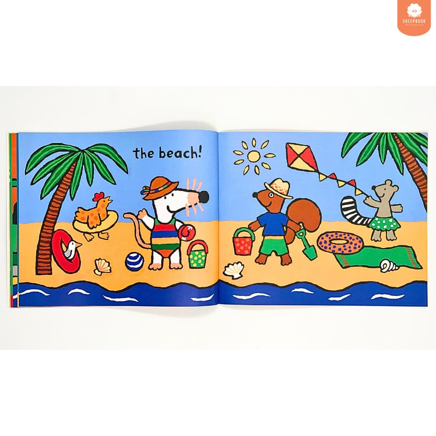 นิทานภาพปกอ่อน Maisy goes on holiday J3F5 รูปที่ 7