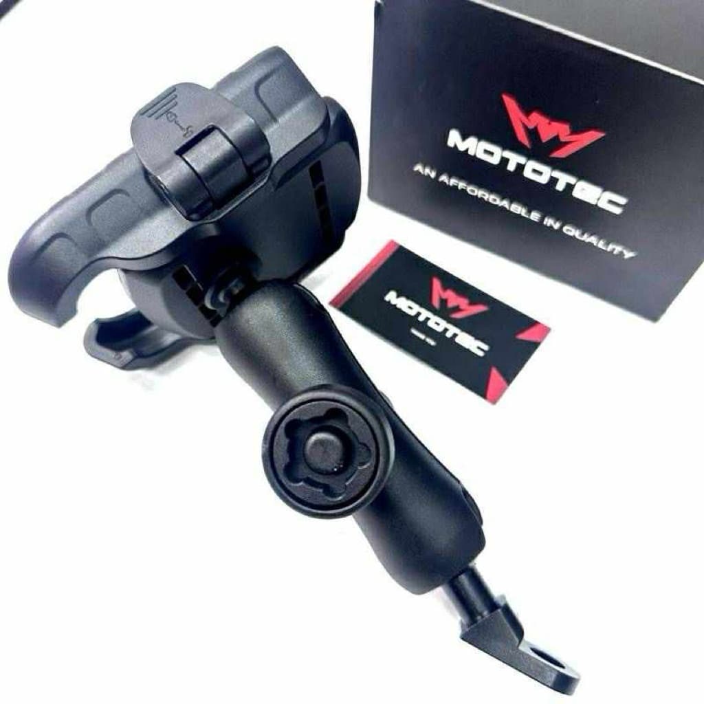 MOTOTEC MT-QD04 ที่จับมือถือติดมอเตอร์ไซค์ขายาว ที่จับโทรศัพท์มอเตอร์ไซค์ ทีวางมือถือมอไซค์ขายาว รูปที่ 3