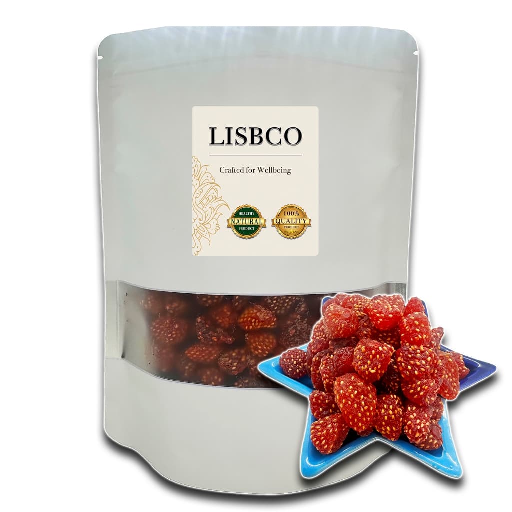 สตรอเบอร์รี่อบแห้ง 800กรัม Dried Strawberry รสหวานอมเปรี้ยว จากผลสดแท้ ไม่มีสารเติมแต่ง และสารกันบูด รูปที่ 1