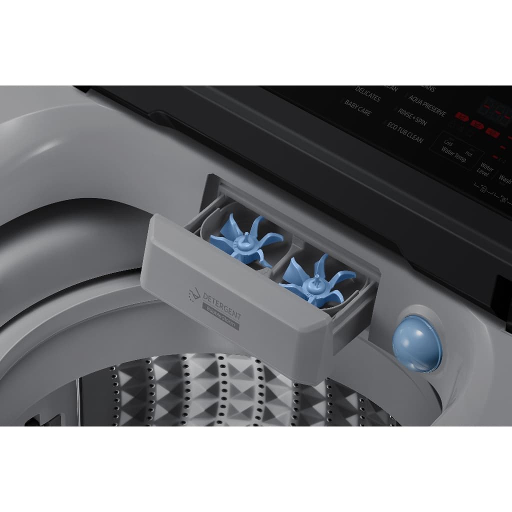 Samsung เครื่องซักผ้าฝาบนพร้อมด้วย Ecobubble™ และเทคโนโลยี Digital Inverter ขนาด 10 กก. WA10CG4545BYST รูปที่ 5
