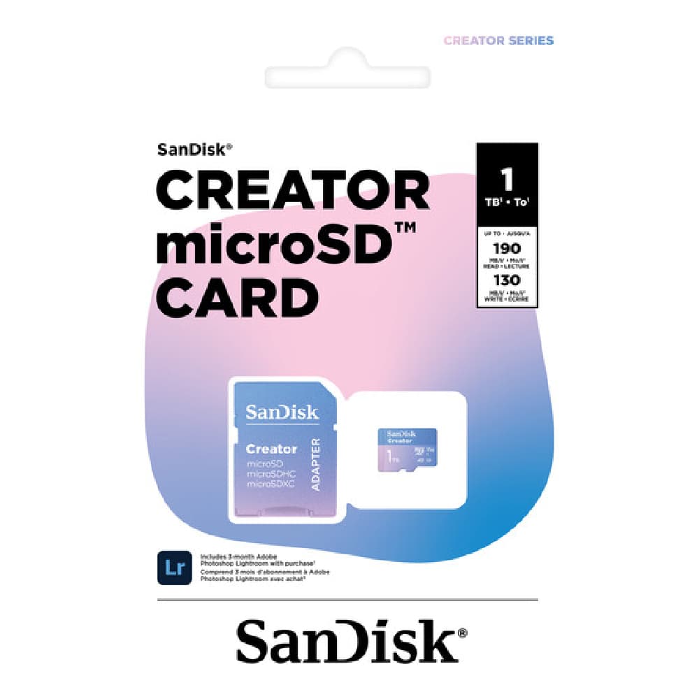 เมมโมรี่การ์ด SanDisk Micro SDXC Creator Series 512GB-1TB by BB Beyond D-Box รูปที่ 5