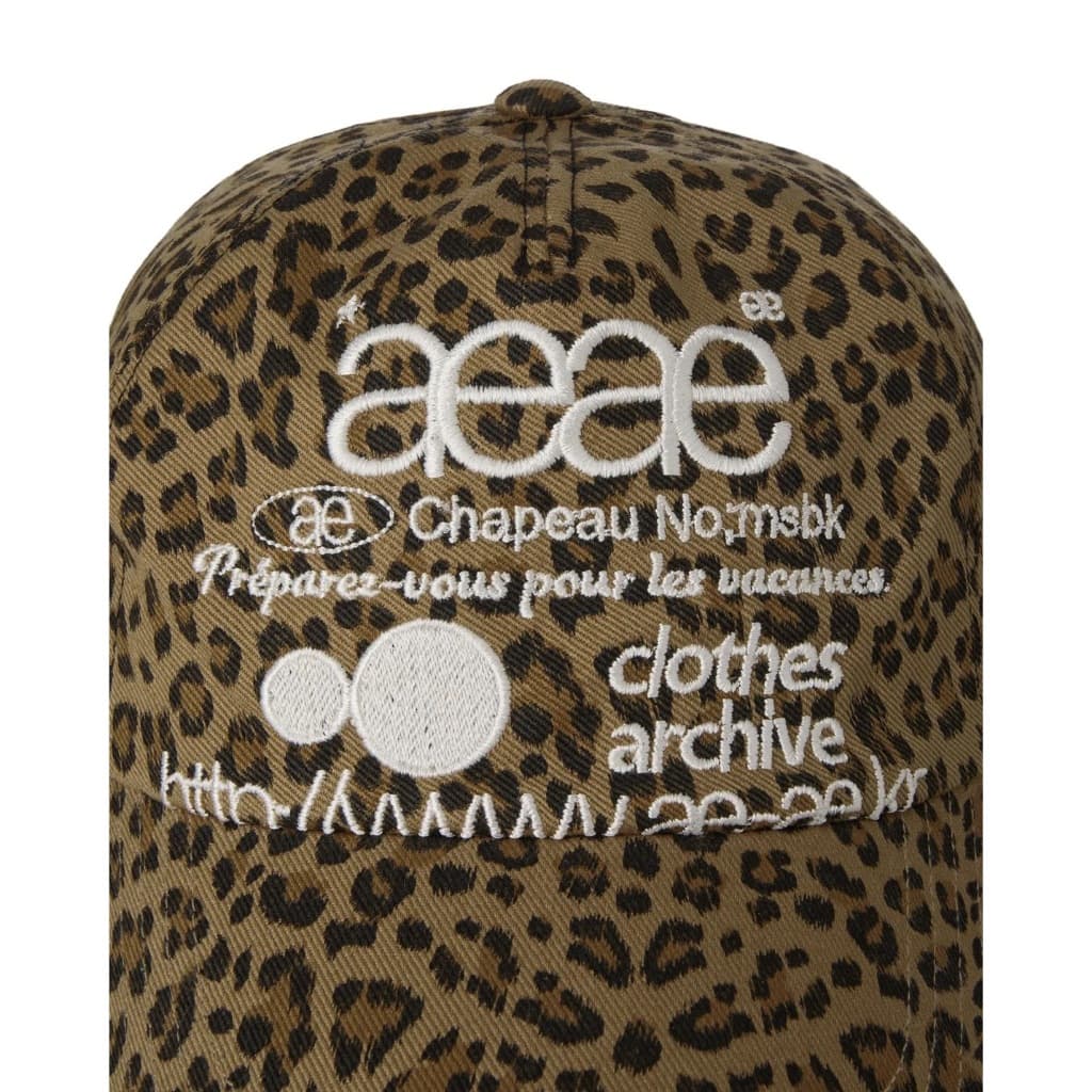 หมวก AEAE WEB LOGO 5 PANNEL / WEB LOGO TWO TONE BALL CAP / WEB LOGO LEOPARD CAP รูปที่ 8