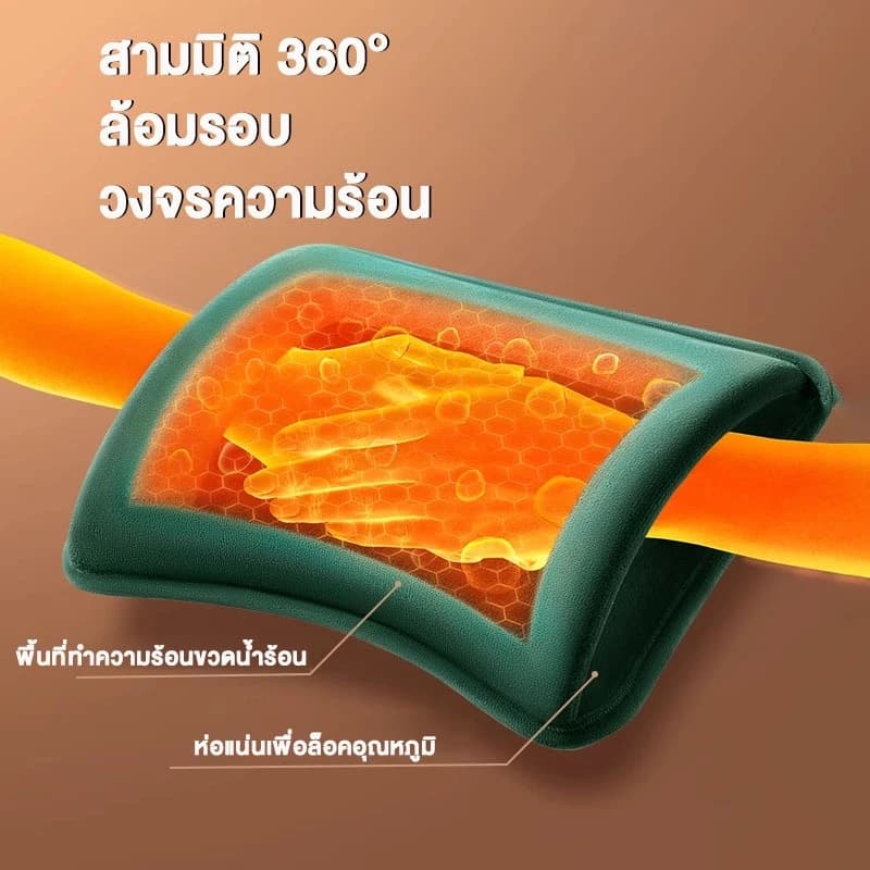 จัดส่ง 4 ชั่วโมงกระเป๋าน้ำร้อน กระเป๋าน้ำร้อนไฟฟ้า มีการรับประกัน มันร้อนตลอดทั้งวัน ถุงน้ำร้อนไฟฟ้า ประคบร้อน รูปที่ 3