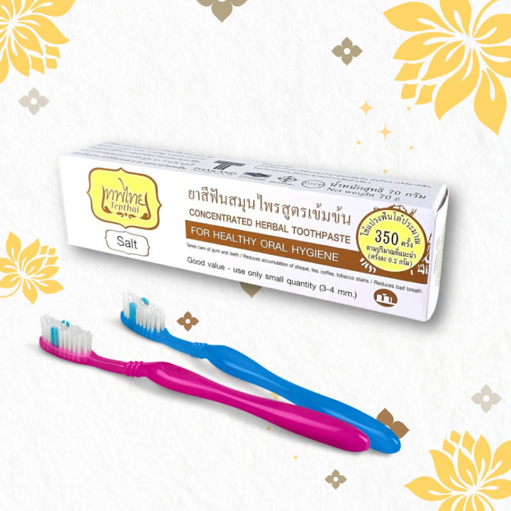 ยาสีฟัน เทพไทย Tepthai Toothpaste ปริมาณ 30g / 70g รูปที่ 4