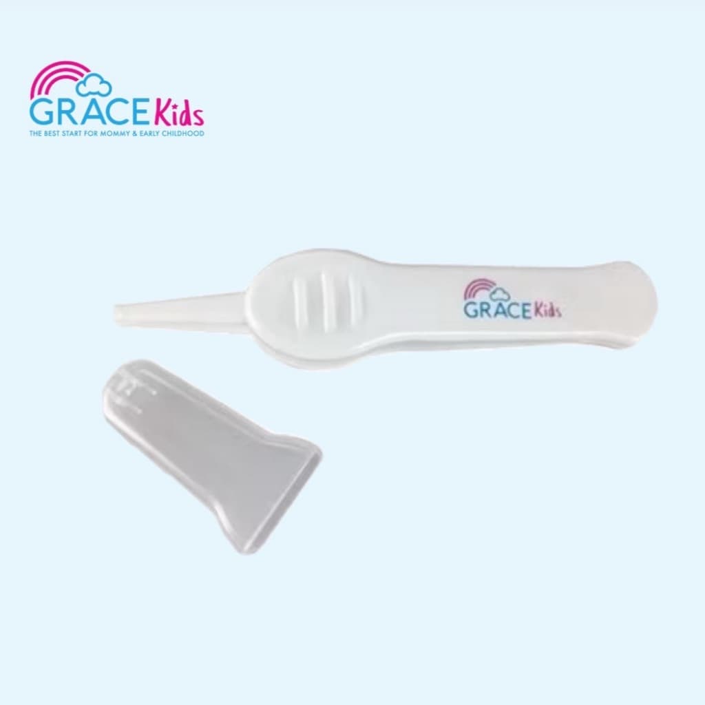 Grace Kids ที่คีบขี้มูกเด็ก สำหรับทารกแรกเกิด ปลายมนปลอดภัย ไม่ระคายเคืองจมูก ใช้ง่าย มีฝาปิดกันฝุ่น รูปที่ 5