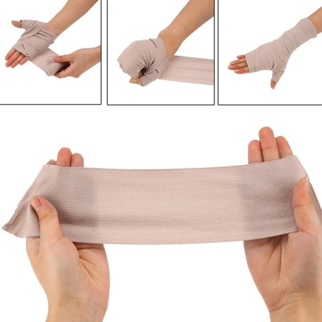 ผ้ายืดพันเคล็ค พันแผลแบบยืด Elastic Bandage ผ้ายืดพันเคล็ด ผ้าพันแผลแบบยืด รูปที่ 9