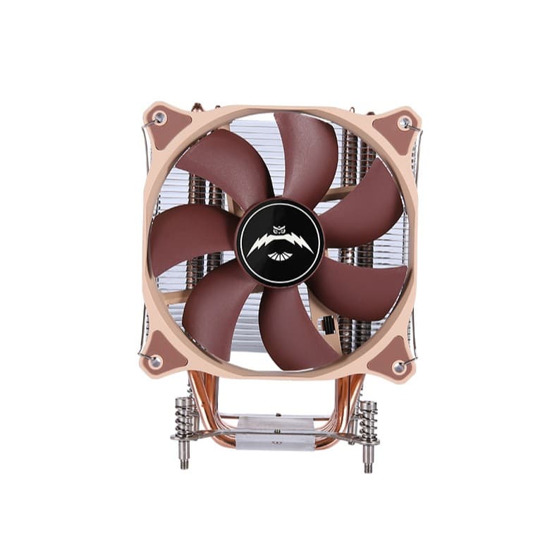 พัดลม ซีพียู BROWN Intel LGA 2011 2011-3 2066 X79 X99 X299 4U FAN CPU COOLER PROCESSOR DUAL XEON รูปที่ 3