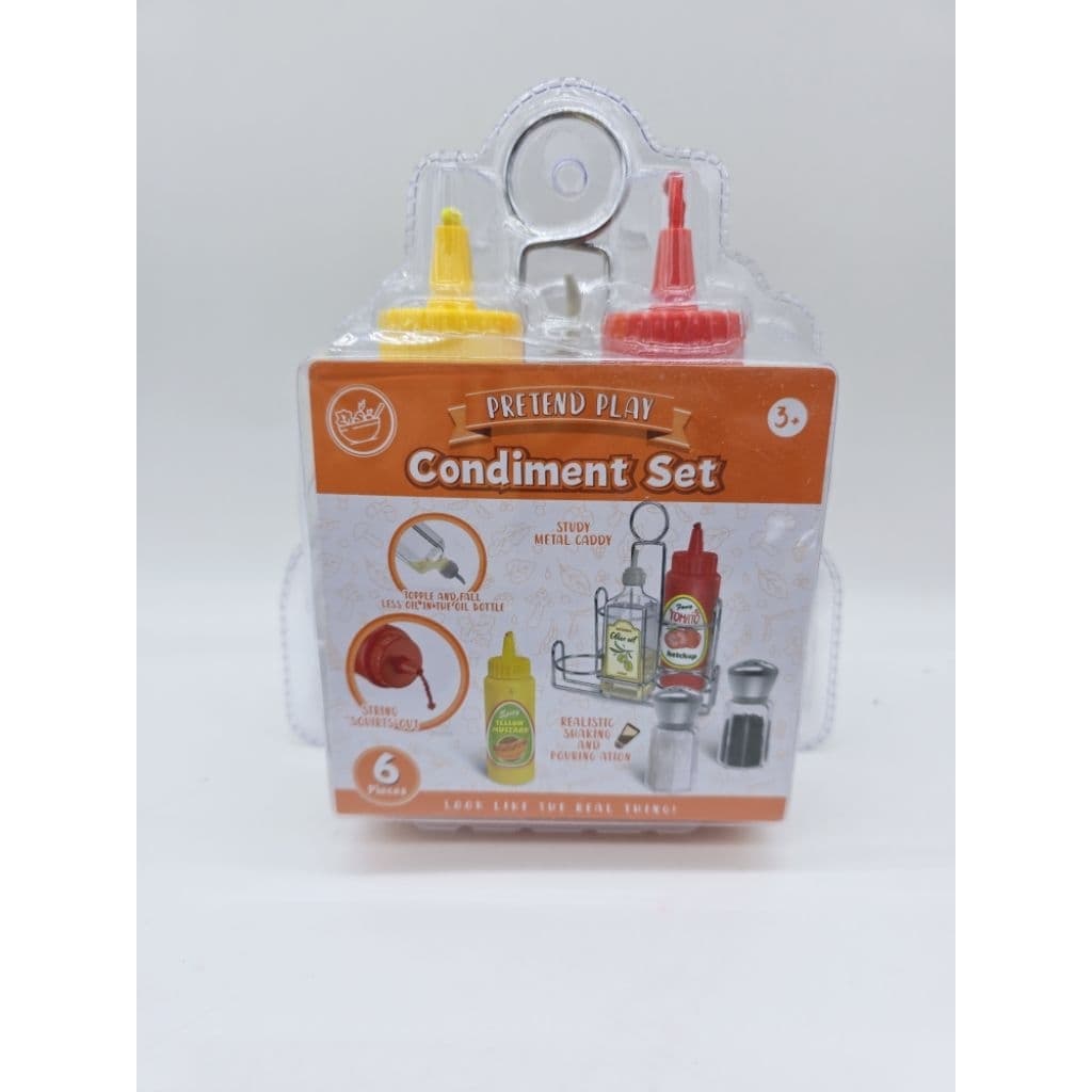 condiment ชุดเครื่องปรุงของเล่น pretend play รูปที่ 7