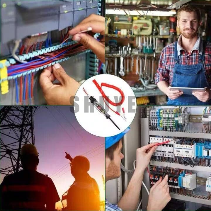 ไขควง ไขควงวัดไฟ ไขควงเช็คไฟรถยนต์ ชุดเครื่องมือตรวจเช็คไฟรถยนต์ 3-110V รูปที่ 7