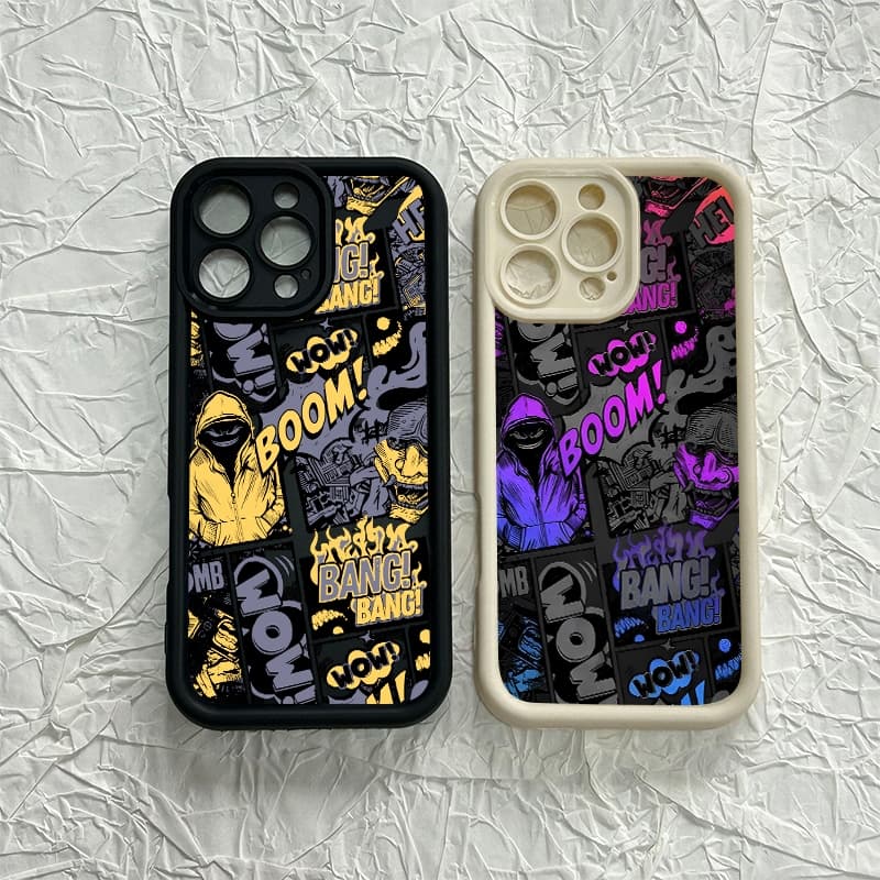 เคสโทรศัพท์ เคส OPPO A12 A11X A11 A31 2020 A8K A7 A5s A12 A11K A15 A15s A35 แฟชั่น การ์ตูน TPU เคสโทรศัพท์ซิลิโคน รูปที่ 2