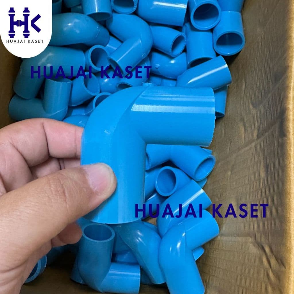 ข้องอลด ขนาด 1" ลด 1/2" , 1" ลด 3/4" พีวีซี PVC ชั้น 13.5 สีฟ้า รูปที่ 4