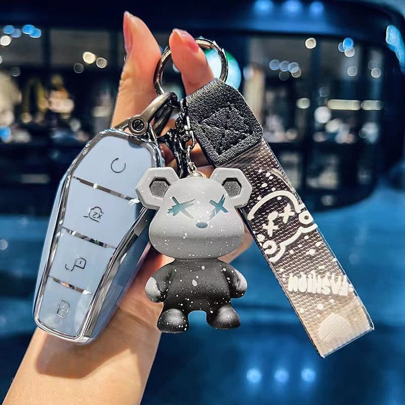 เคสกุญแจเหมาะสำหรับ BYD ATTO 2 ATTO 3 ATTO 1 BYD dolphin byd sealion 7 seal พวงกุญแจ เคสป้องกันรอยกุญแจ รูปที่ 6