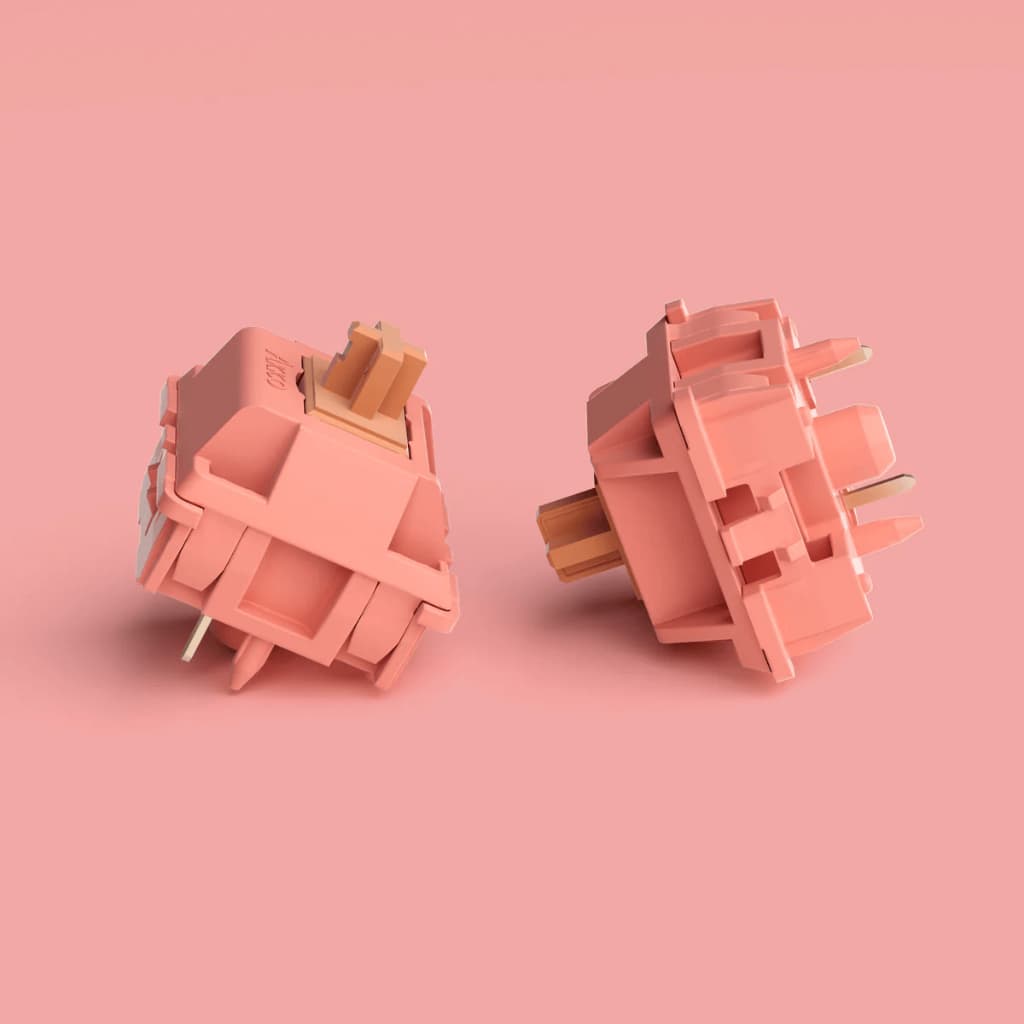 AKKO Rosewood Switch Linear ชุดละ 10 ตัว สวิตช์คีย์บอร์ด Switch สำหรับ Mechanical Keyboard Switch รูปที่ 4