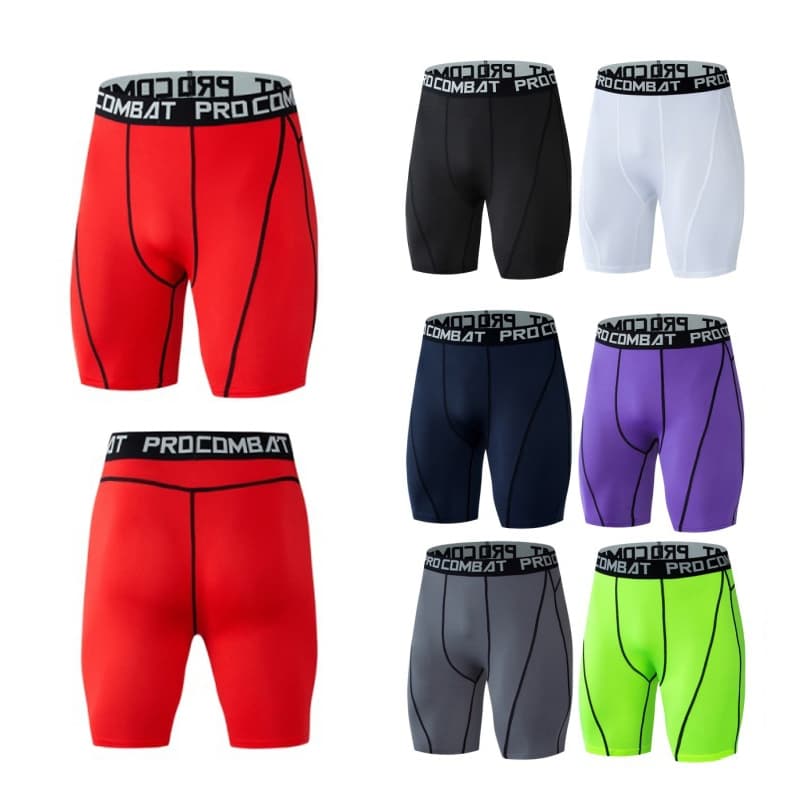 mvp sport Compression Shorts กางเกงกีฬาขาสั้นผู้ชาย เลกกิ้ง รูปที่ 1