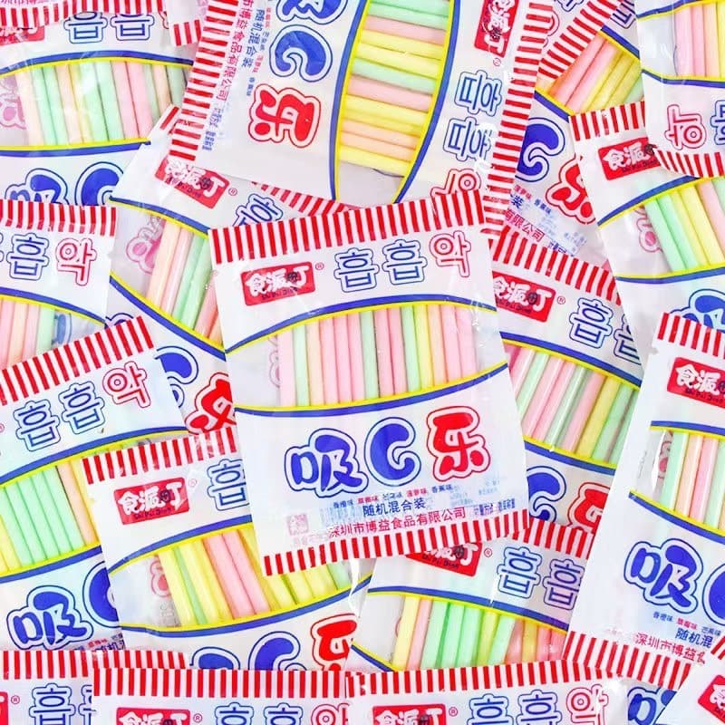 ยกแพ็ค 30 ห่อ พร้อมจัดส่งAPOLLO Straw Candy 18g รสผลไม้ อะพอลโล ขนมวัยเด็ก ขนมโบราณ ขนมน้ำตาลแท่งรสผลไม้ ขนมยุค90 รูปที่ 5