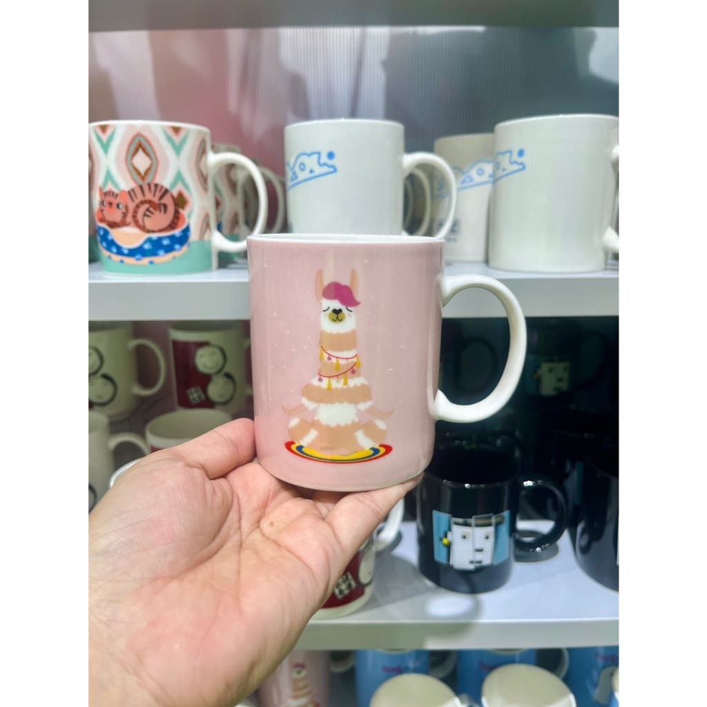 แก้วเซรามิก แก้วกาแฟ แก้วมัก มีหูจับ แก้วเซรามิกลายสวย ราคาประหยัด เข้าไมโครเวฟได้ รูปที่ 5