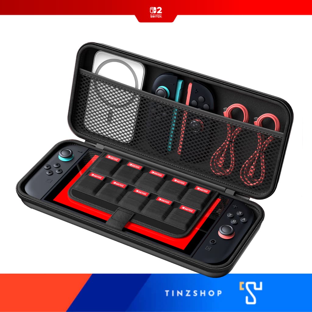 กระเป๋าใส่เครื่อง นินเทนโดสวิทซ์ 2 SwitchGo Airfoam Pouch Storage Travel Case for NintendoSwitch 2 รูปที่ 5