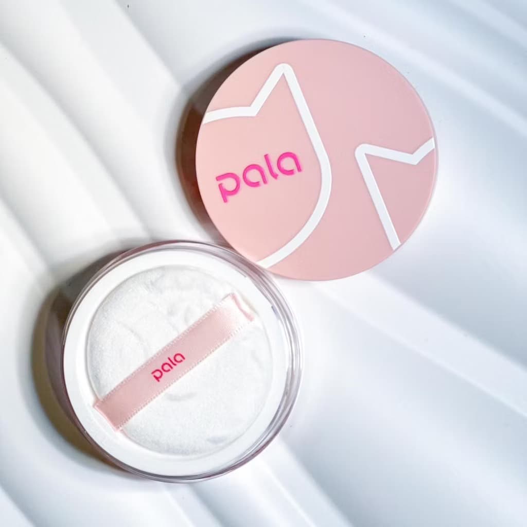 PALA แป้งฝุ่น พารา แป้งเซ็ตเมคอัพ LIGHT TRANSPARENT VELVET LOOSE POWDER เบลอผิว เนื้อละเอียด ติดทน แบรนด์ไทย มีอ.ย. รูปที่ 2