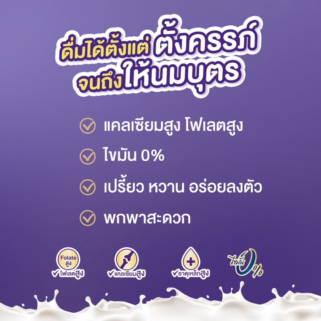 Anmum แอนมัม มาเทอร์น่า นมโยเกิร์ตพร้อมดื่มยูเอชที สำหรับคุณแม่ตั้งครรภ์ รสผลไม้รวม 180 มล. รูปที่ 5